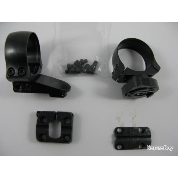 Montage pivotant HMS avec colliers de 36 mm pour Impact LA de Verney-Carron