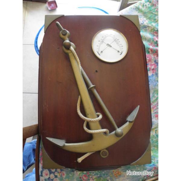 grand cadre  ancre en laiton avec euphorim�tre