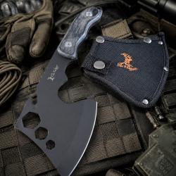 HACHE TOMAHAWK HACHETTE Tactical OU CHASSE Tomahawk Survival Rescue Extraction Axe Elk Ridge ER199