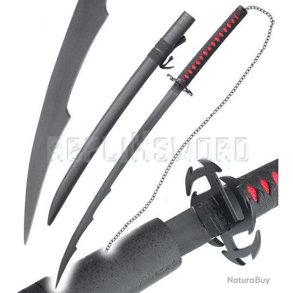 Bleach Bankai Katana Ichigo V4 Court Epee Sabre Repliksword