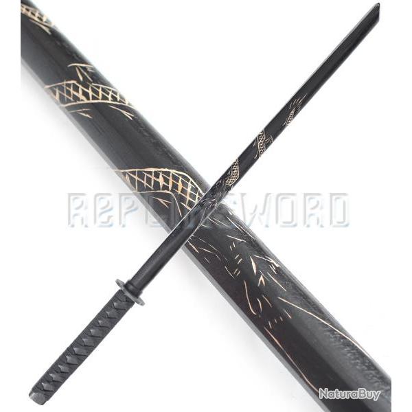 Bokken Bois Entrainement - Dragon Epee Bois Sabre Repliksword