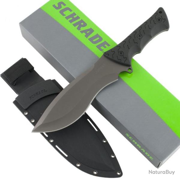 Couteau de Survie Schrade Little Ricky Acier 8Cr13MoV Manche FRN Etui Kydex SCHF28