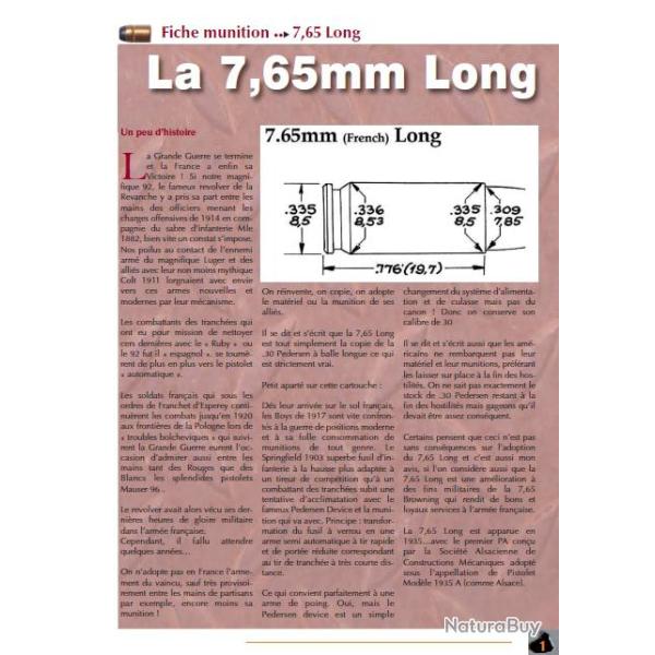 Ebook Livre Action - La 7,65mm Long (Phnix, 2011, 3 Pages)