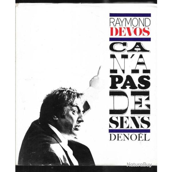 ca n'a pas de sens de raymond devos + sans titre de noblesse roman de devos