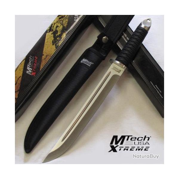 Sabre de Samoura� MTech Xtreme Tanto Lame Acier 440C Manche Abs Etui Nylon MTX8130