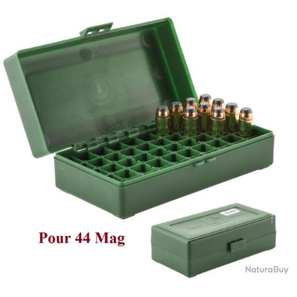 Boite pour 50 cartouches 44 Mag ( ou 45 long colt )