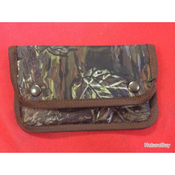 Cartouchi�re en toile enduite camo