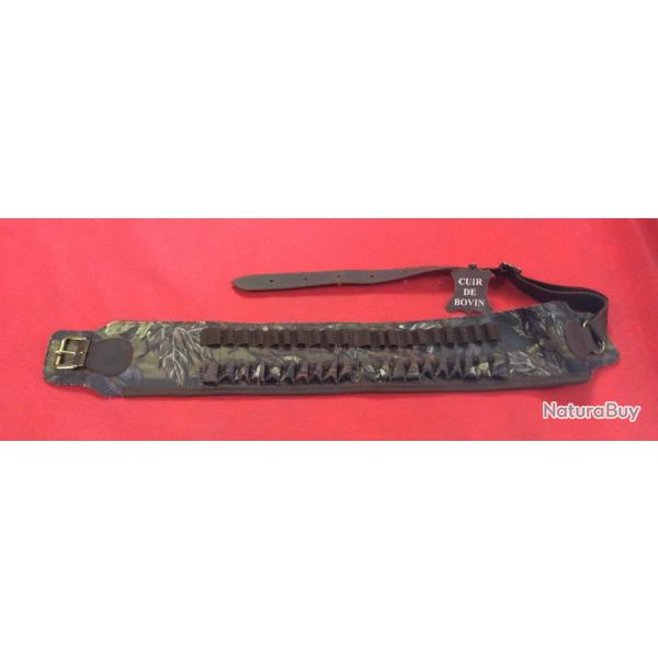 Cartouchi�re ceinture grande chasse camo