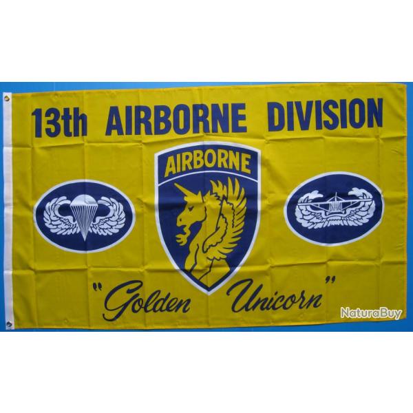 DRAPEAU USA / 13th AIRBORNE