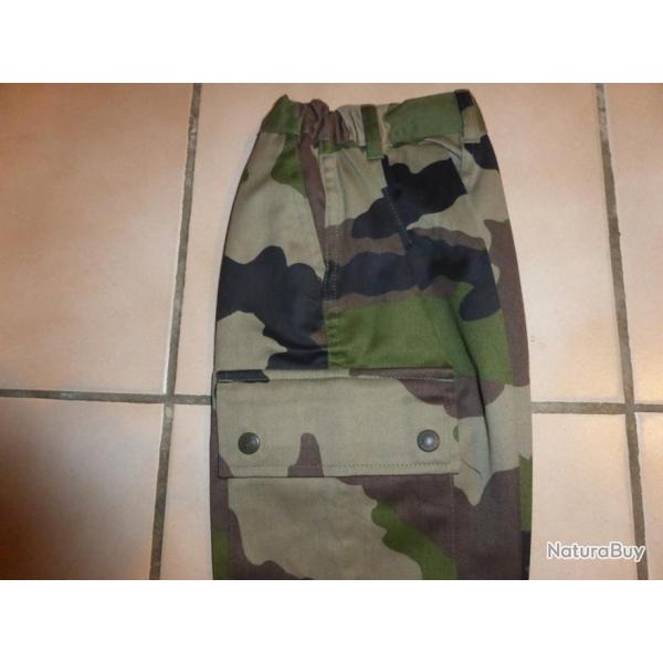 DESTOCKAGE : pantalon enfant 6 ans CAMOUFLAGE TOP QUALITE  ( CHASSE PECHE RANDONNEE )