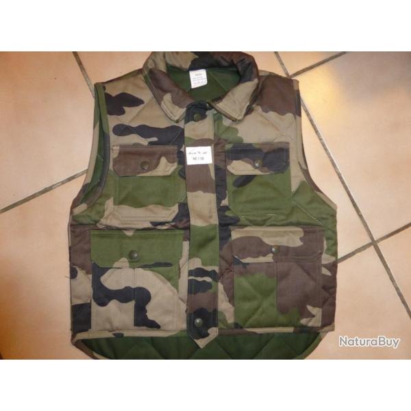DESTOCKAGE gilet chasse 10/12 ans matelass� sans manches ( PECHE RANDONNEE )