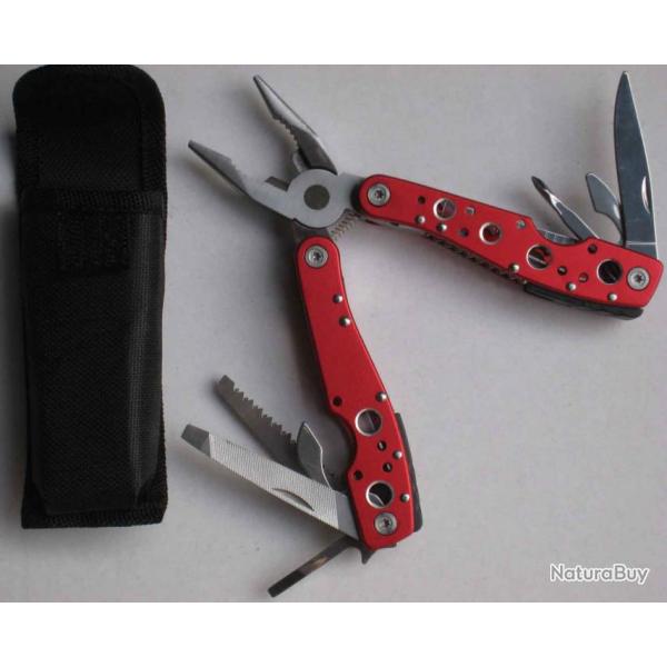PINCE MULTIFONCTIONS ROUGE - R�f.p04