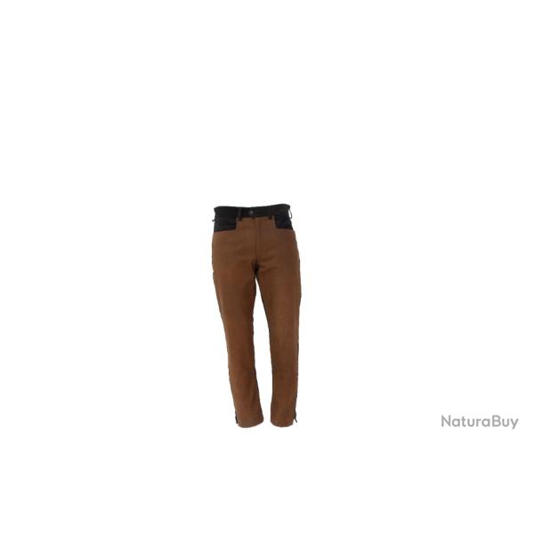 Pantalon en cuir bicolore Chasse Elgance CE68
