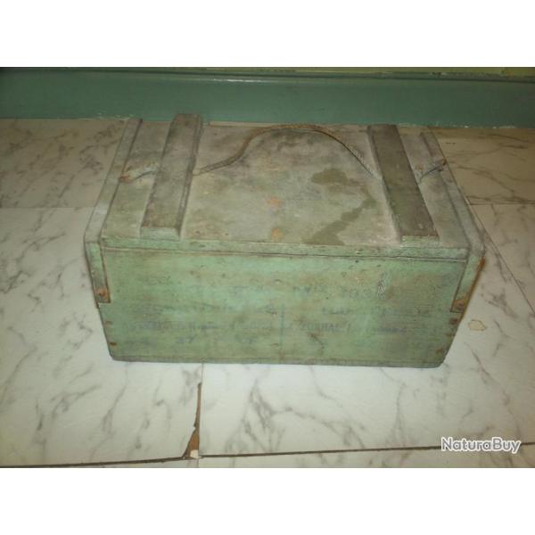 + RARE PETITE CAISSE A MUNITION FRANCAISE WW2