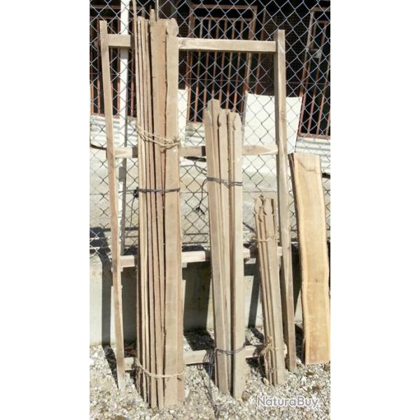 Lot de bois pour portes de jardin � terminer et � monter