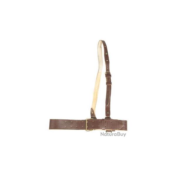 CEINTURON / BAUDRIER CUIR OFFICIER URSS SOVIETIQUE ARMEE ROUGE RUSSIE