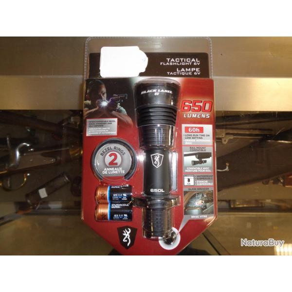 Lampe tactique BROWNING en 650 Lumens