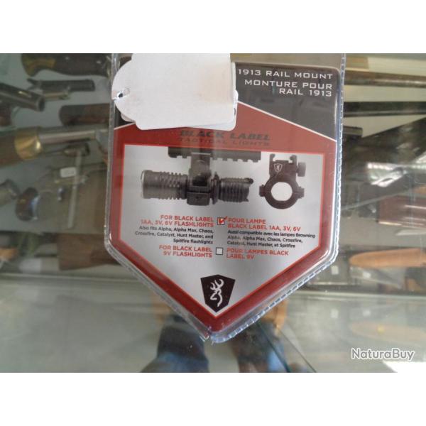 Support de Lampe tactique BROWNING