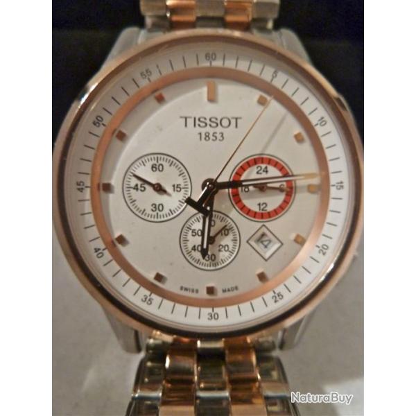 Montre Tissot chronograph 1853 avec sa boite