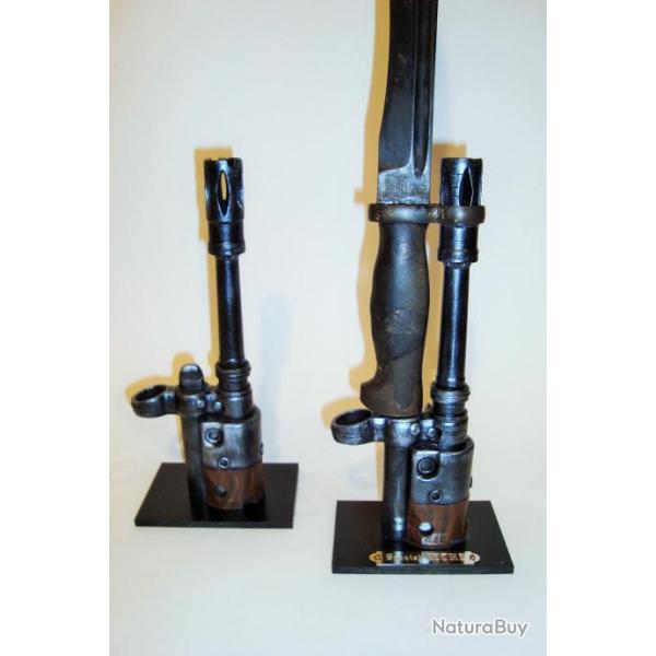 SUPPORT PRESENTOIR POUR BAIONNETTE CETME