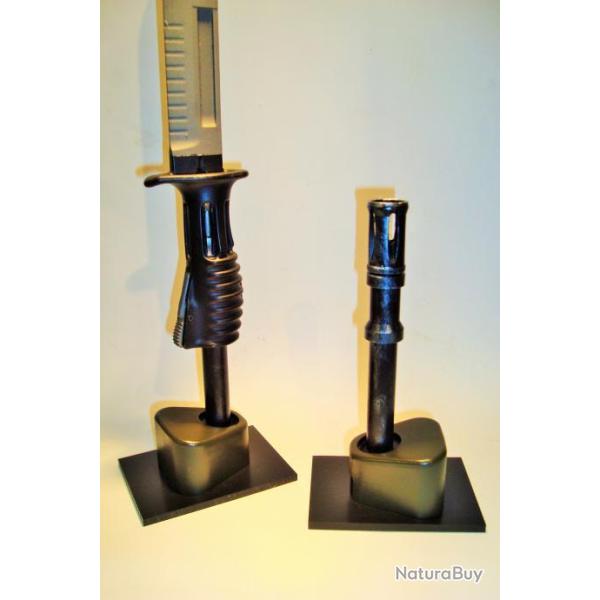 SUPPORT PRESENTOIR POUR BAIONNETTE SA 80