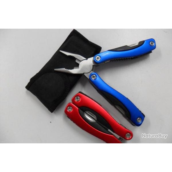 Pince Multifonction Couteau Pince Scie Etui Camping Chasse Peche  Scout