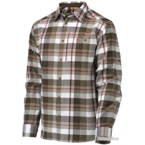 CHEMISE FJALL RAVEN FJALLGLIM DARK OLIVE - XXL