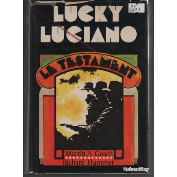 Lucky luciano , le testament . rare �dition fran�aise , mafia , gangster , prohibition