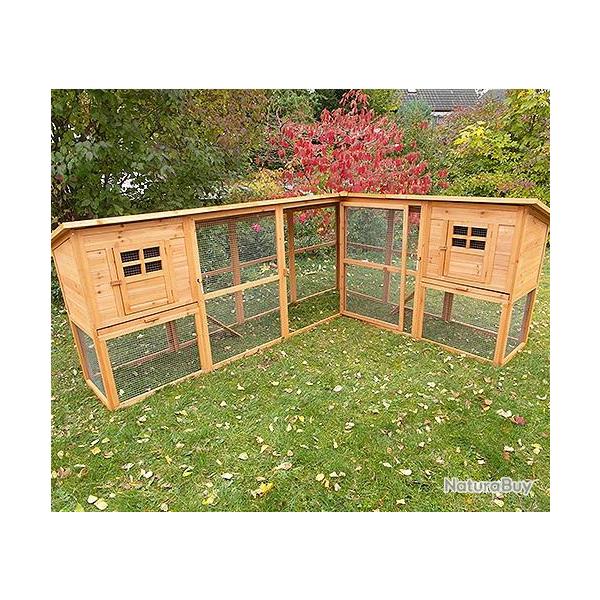 Poulailler GEANT poule caille clapier lapin abri coq volaille pintade XxXL cielterre-commerce