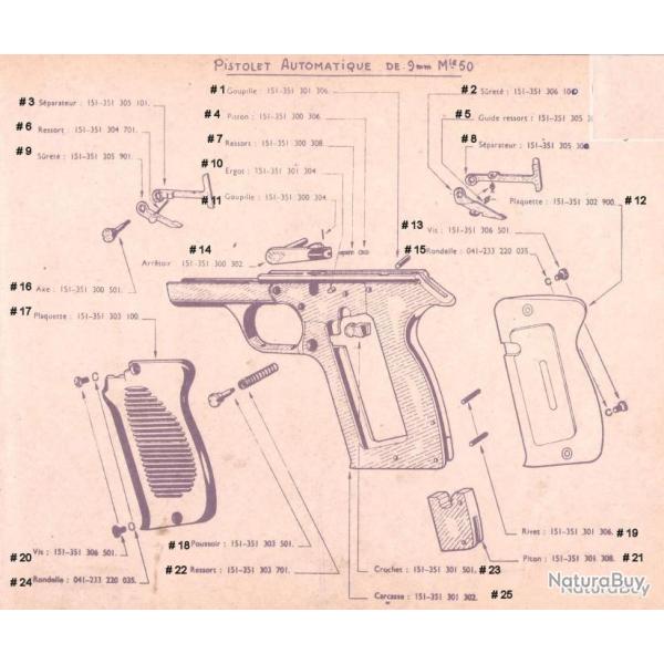 # 03 SEPARATEUR  PISTOLET  MAC50