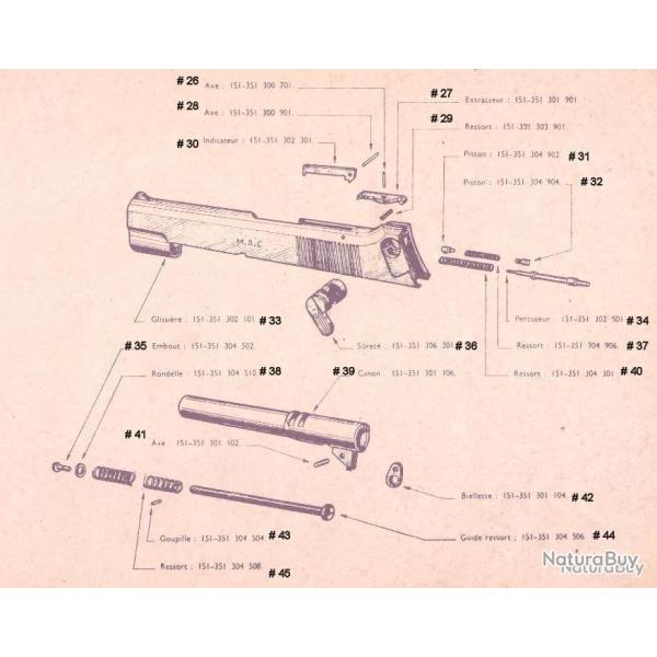 # 30  INDICATEUR DE CHARGEMENT  PISTOLET  MAC50