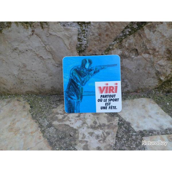 Superbe autocollant VIRI "partout o� le sport est une f�te"