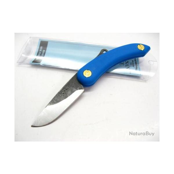 Couteau Style Pimontais Svord Mini Peasant Blue Acier Carbone Manche ABS New Zealand SV147