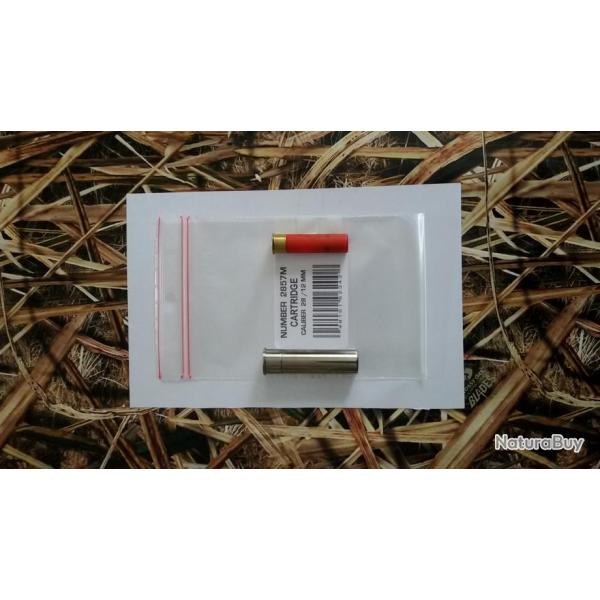 cartouche douille reductrice calibre 28/12mm en acier