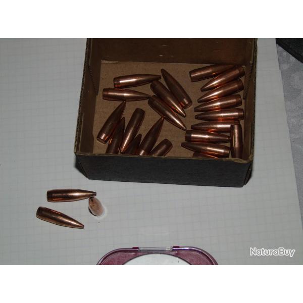Kit rechargement 300 Blackout Ogives 168Gr- Cal. 300BLK