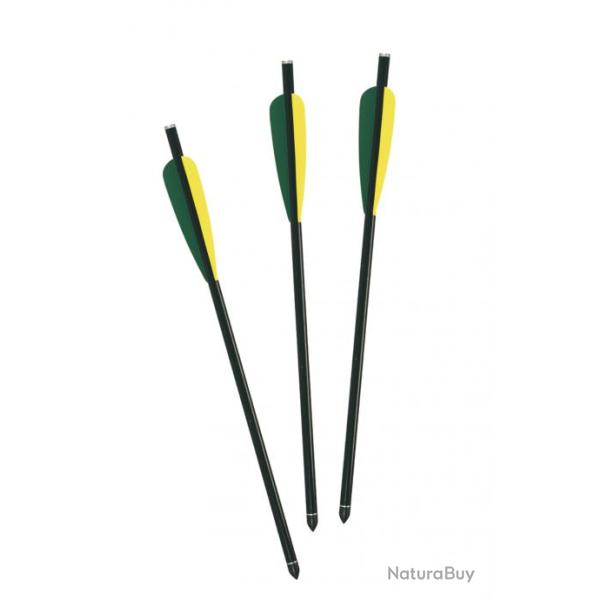 10 Traits pour arbal�tes 120 - 150 - 250 livres long: 45cm " Vendu par 10 ".