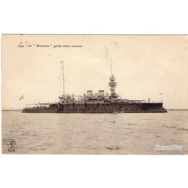 CPA - Marine Militaire - Le  " Bouvines  " garde  - cote cuirasse - N�12160
