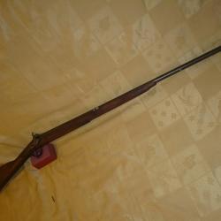 Fusil de chasse &agrave; percussion