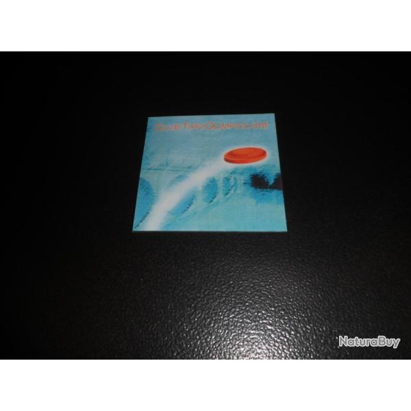 Superbe autocollant Club Tiro Olimpico imf. Import Italie