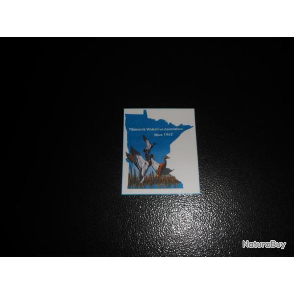 Superbe autocollant Minnesota Waterfolw Association Import USA