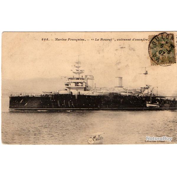 CPA- Marine Militaire -LE BOUVET -cuirasse d'Escadre N1367
