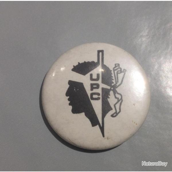 Badge Corse UPC, rare et introuvable