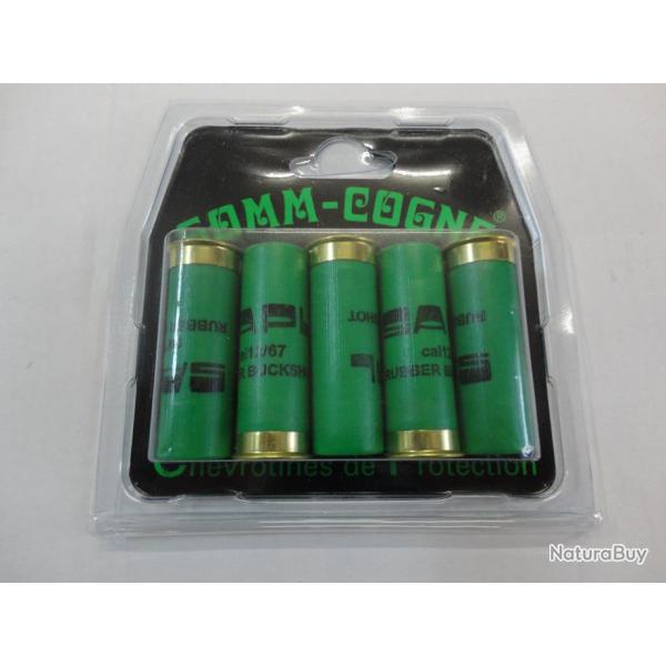 1171 A-LOT DE 6 GOMM COGNE CHEVROTINE  POUR CAL16- NEUF