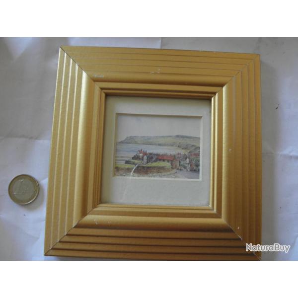 belle miniature cadre avec imprimee