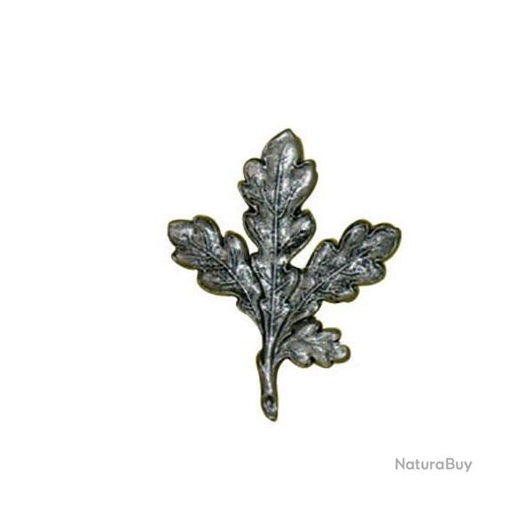 D�coration Feuille de ch�ne en �tain 5 x 4 cm