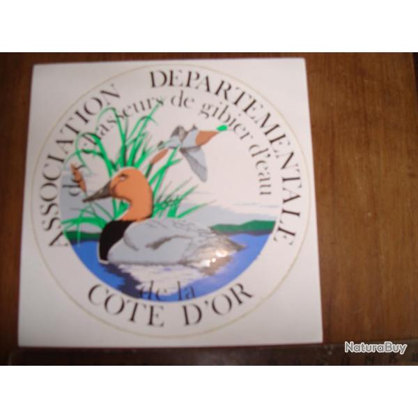 Association D�partementale  des Chasseurs de Gibier d'eau de Cote d'Or (autocollant )
