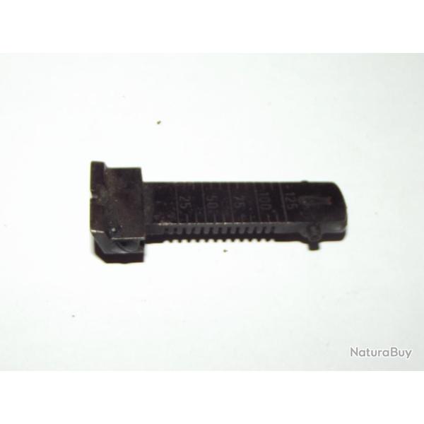 Hausse de carabine de tir manque le curseur