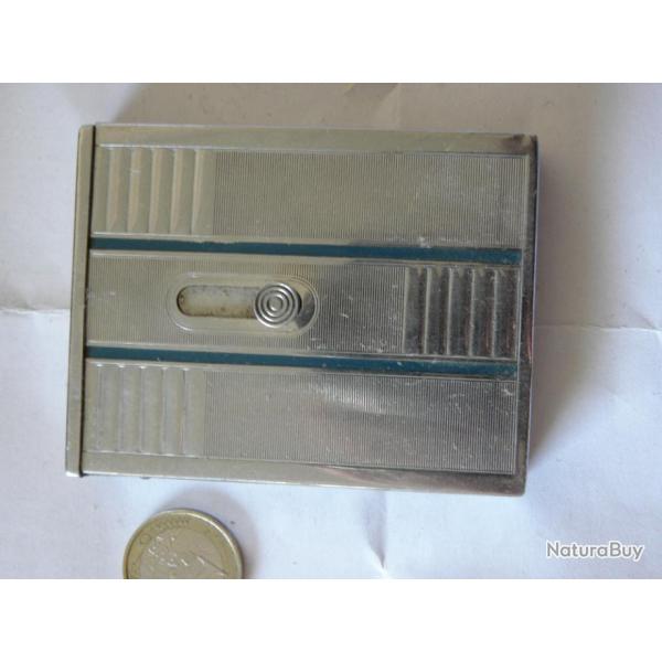 vintage �tui carte du visite en chrome