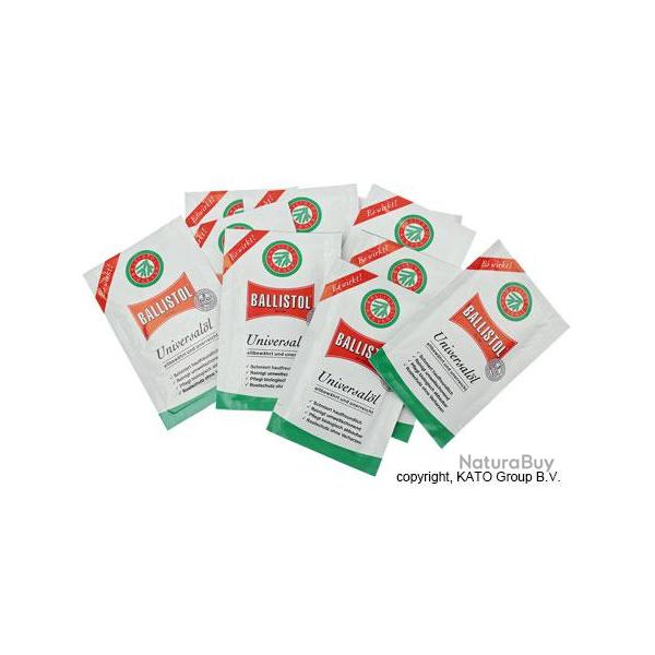 Boite de 10 Lingettes  //  Huile UNIVERSELLE Ballistol