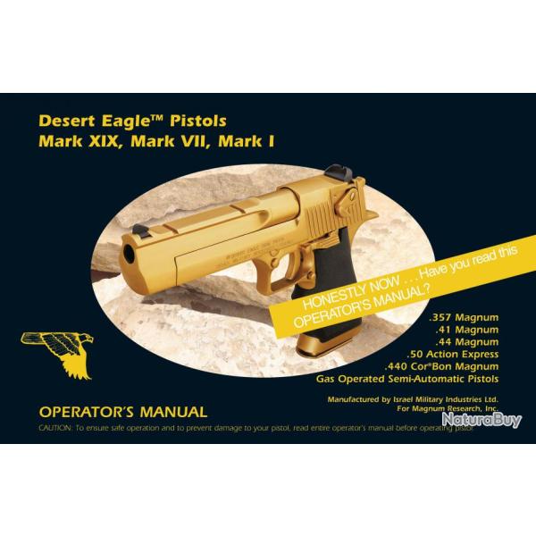 IMI Desert Eagle notice PDF